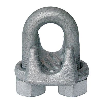 Galvanized Drop Forged Wire Rope Clips 9/16 